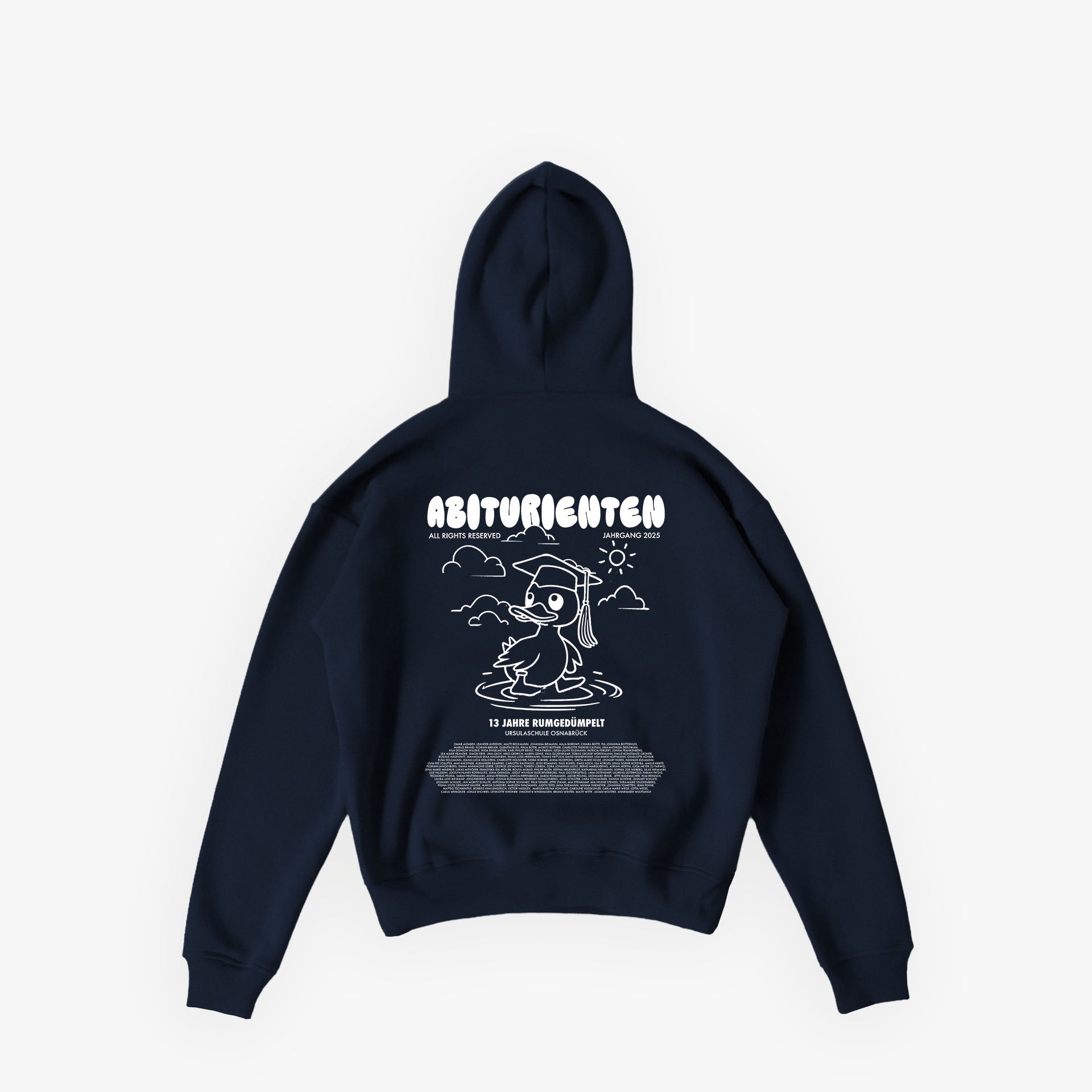 Studios Grand Hoodie French Navy · 23X193-1