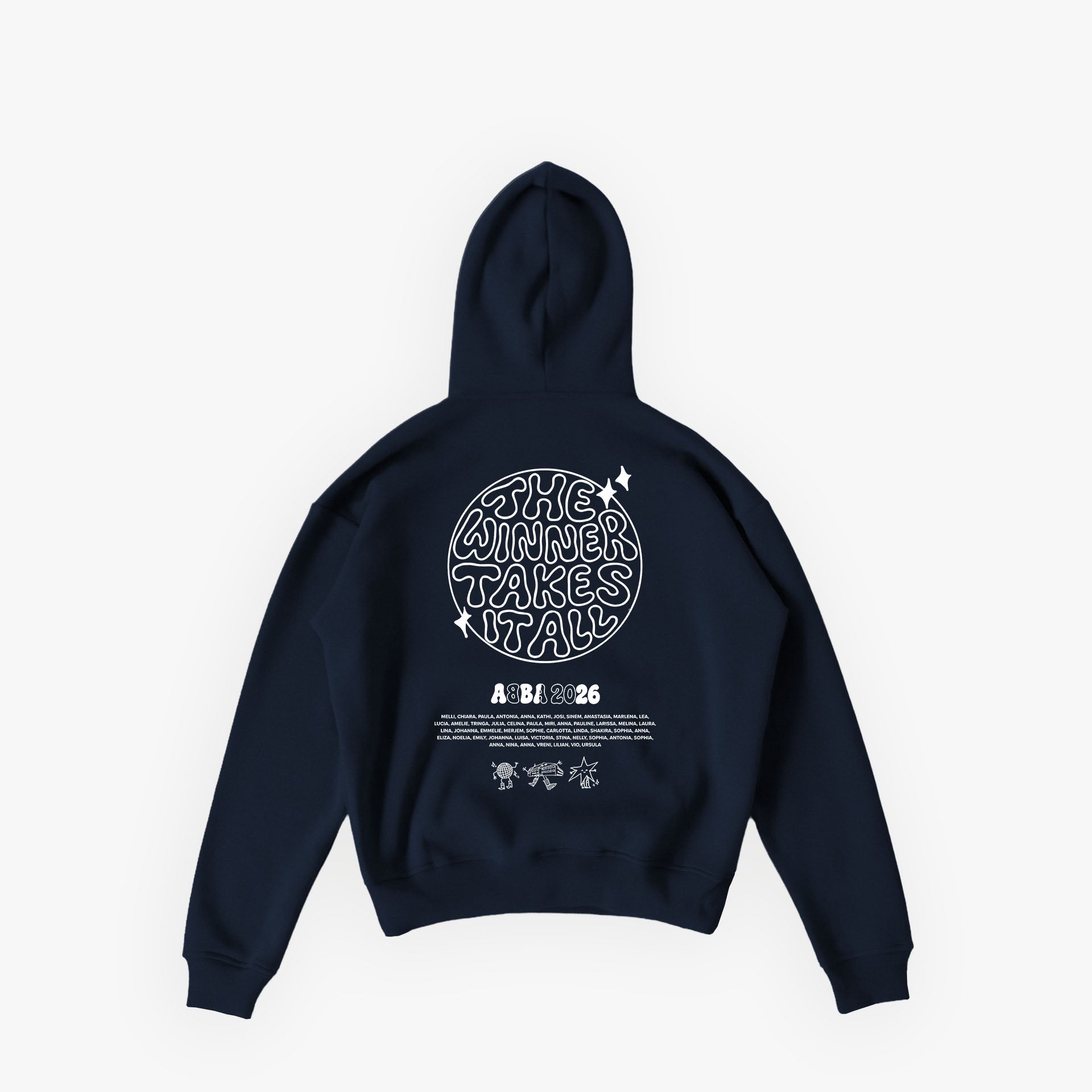 Grand Hoodie French Navy · 23X206-1