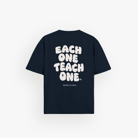 Iconic Oversized Shirt French Navy · 23X214-1