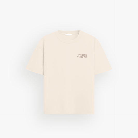 Iconic Oversized Shirt Raw Ivory · 23X214-1
