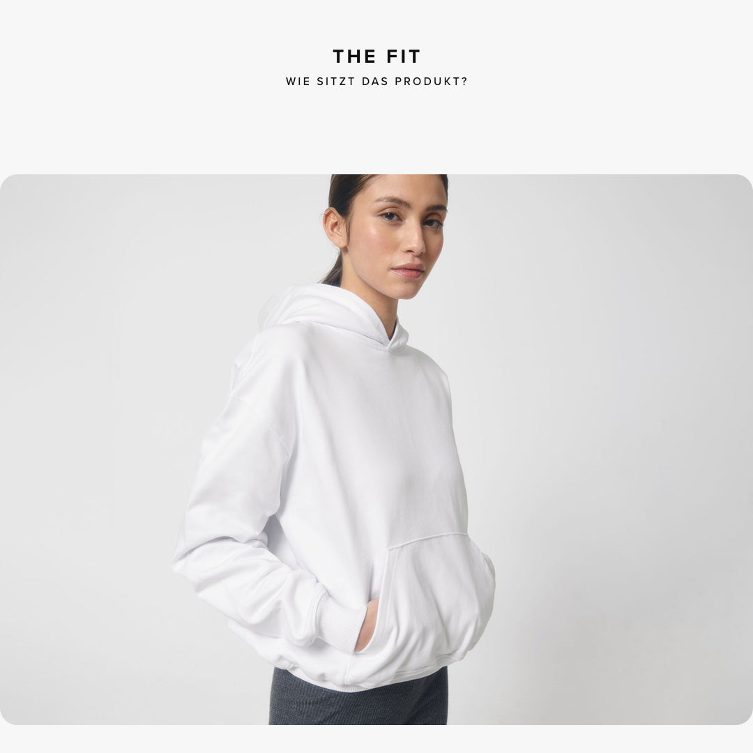 HS Hof · Exclusive Organic Hoodie White · 23X042