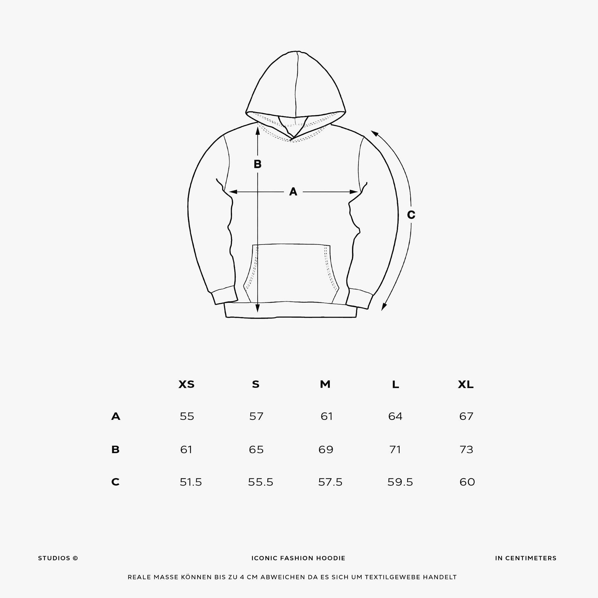 Iconic Fashion Hoodie Grand Ivory
