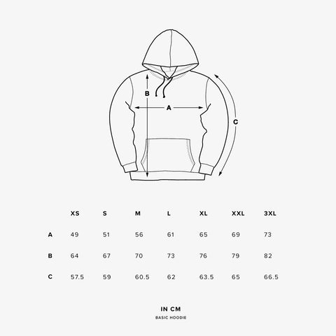 SHUB · Basic Hoodie Natural Stone · 23X161-1