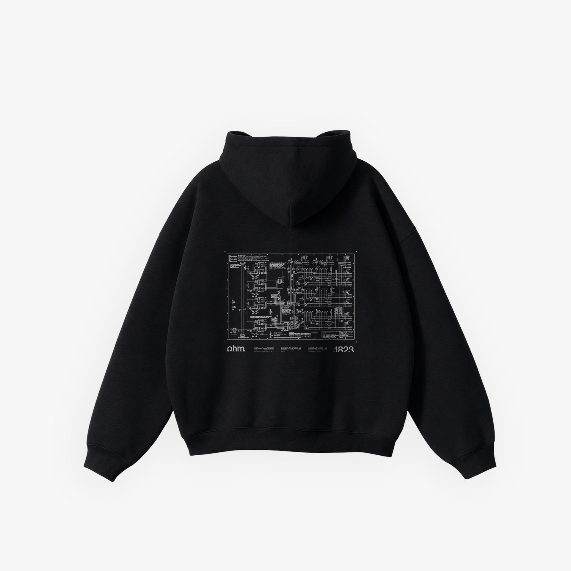 Iconic Fashion Hoodie Black