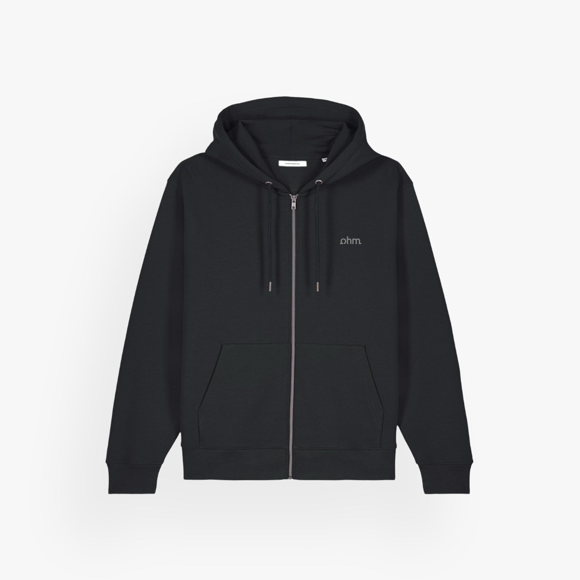 Iconic Zip Hoodie Black