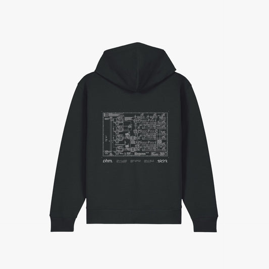 Iconic Zip Hoodie Black