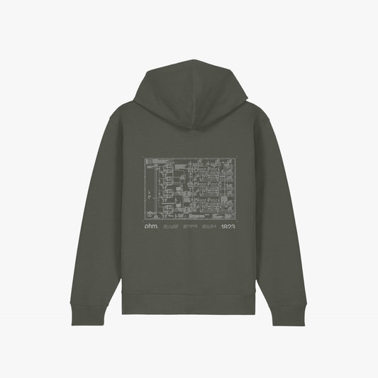 Iconic Zip Hoodie Pale Verde