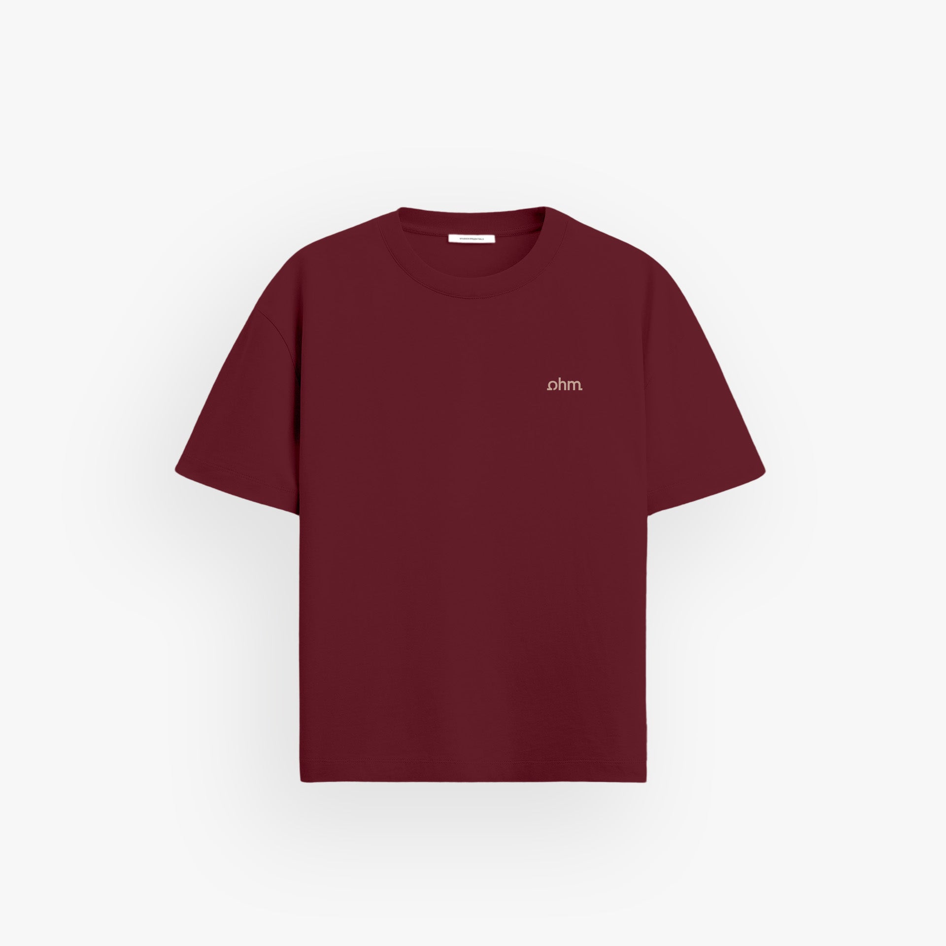 Heavy Oversized Shirt Velvet Wine