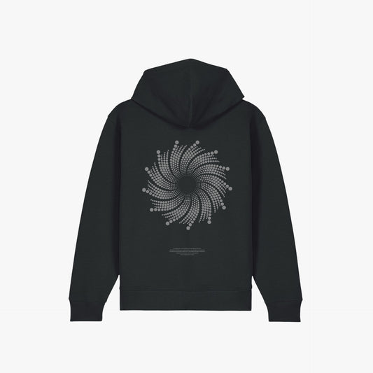Iconic Zip Hoodie Black