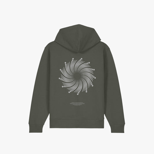 Iconic Zip Hoodie Pale Verde