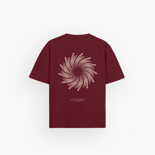 Heavy Oversized Shirt Velvet Wine