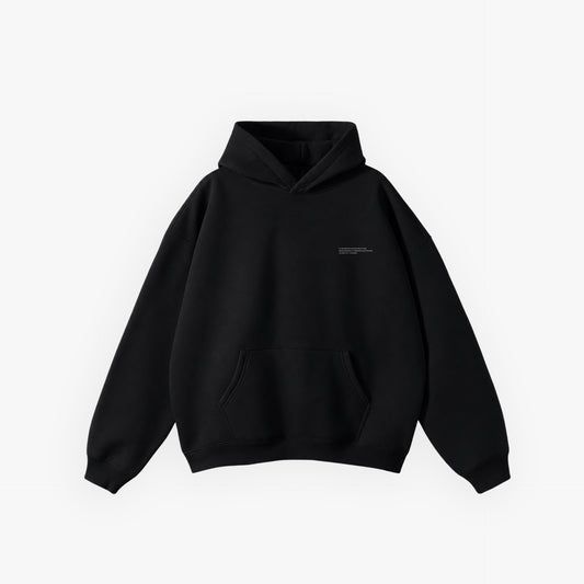 Iconic Fashion Hoodie Black