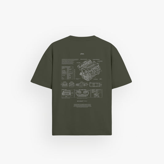 Iconic Oversized Shirt Pale Verde
