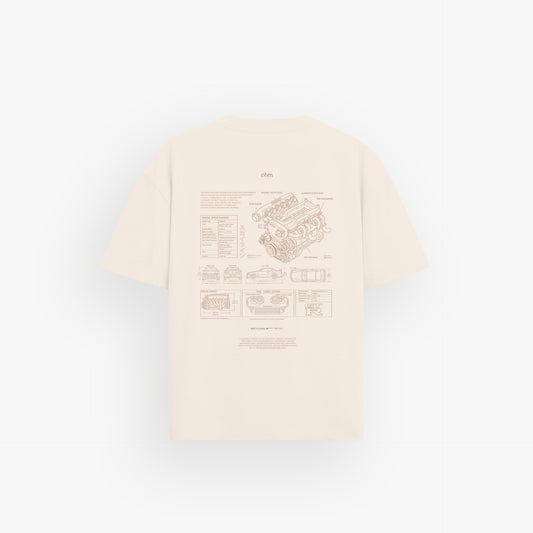 Iconic Oversized Shirt Raw Ivory
