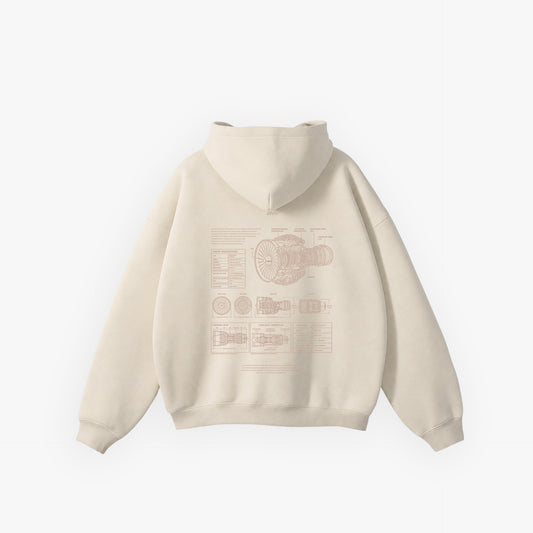 Iconic Fashion Hoodie Grand Ivory