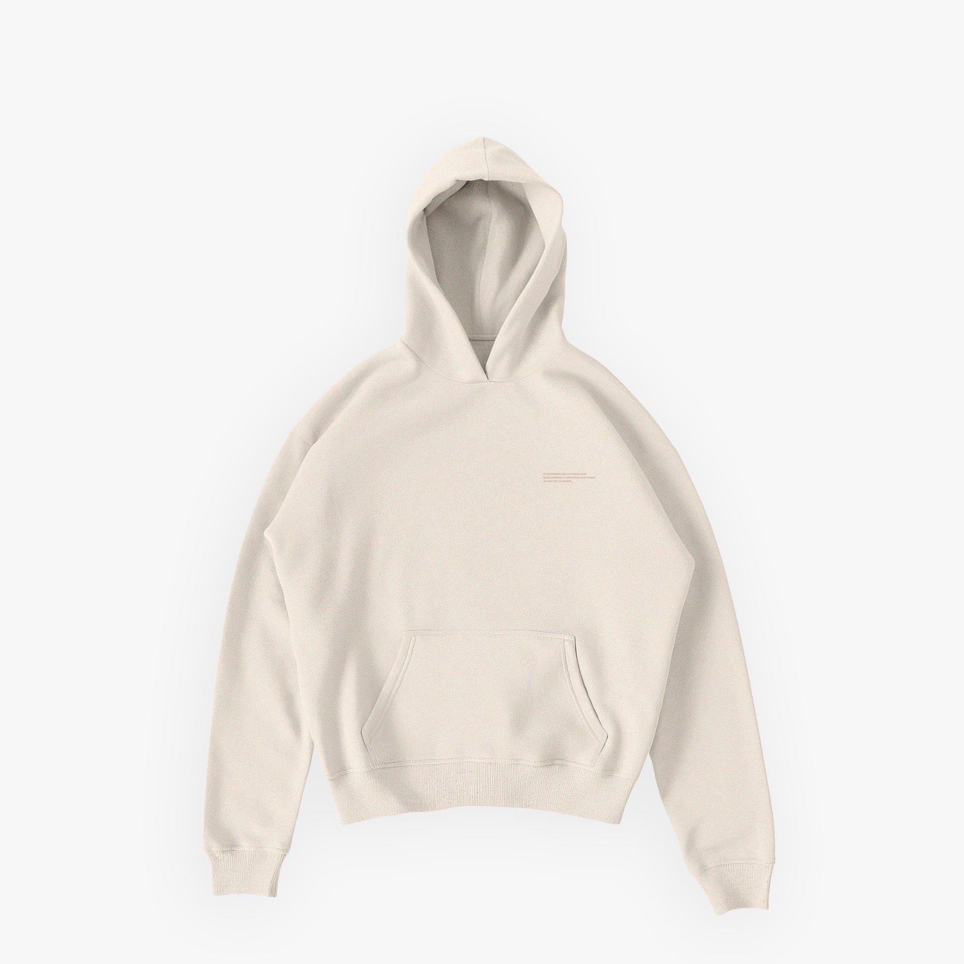 Studios Essentials Hoodie N°4 Raw Ivory