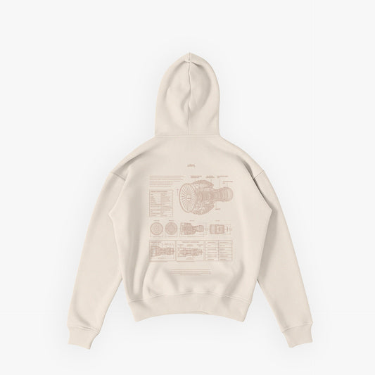 Studios Essentials Hoodie N°4 Raw Ivory